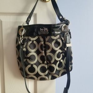 Authentic Coach Op Art Bag